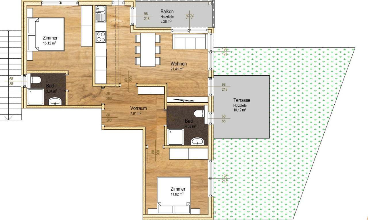 Mounira Ladis Apartment Luaran gambar